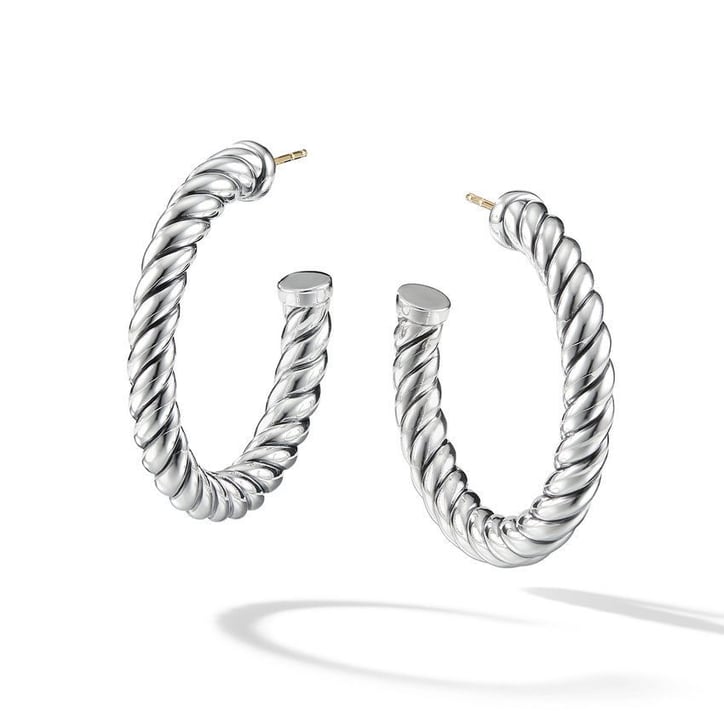 silver-Sculpted-cable-hoop-earrings